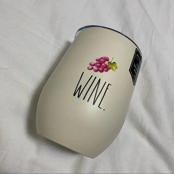 1 🆕 Rae Dunn Stainless Steel Insulated Wine Glass - Picture 1 of 3